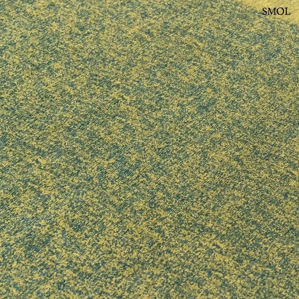 ECO RUG MARBLE LARCH zöld-türkiz absztrakt szőnyeg kavics ihlette lebegő formákkal, lapos szövés, 3 mm – kül- és beltéri, kavics színe nagyítva