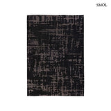 Szőnyeg – baobab minta, fekete | ECO RUG BLACK WATER