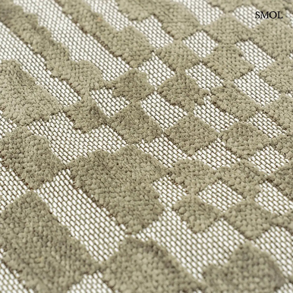 ECO RUG CARAVAN meleg bézs berber mintás szőnyeg, textúra