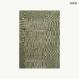 Szőnyeg – berber minta, zöld | ECO RUG OASIS