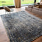 Szőnyeg – chevron minta, fekete-arany | ECO RUG BROADWAY GLITTER