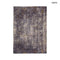 Szőnyeg – chevron minta, fekete-arany | ECO RUG BROADWAY GLITTER