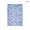Szőnyeg – geometrikus, kék-fehér | ECO RUG AMPARO BLUES