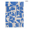 Szőnyeg – geometrikus, kék-fehér | ECO RUG CAMPANULA