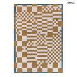 Teppich – geometrisch, Senfgelb-Creme | ECO RUG HONEY