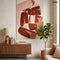 Szőnyeg – kavics minta, terrakotta | ECO RUG CHERRY MOCHA