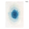 Szőnyeg – kék festékfolt, fehér | ECO RUG DREAM IN BLUE