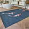 Szőnyeg – koi hal minta, kék | ECO RUG JAPANESE POND