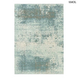 Szőnyeg – kráteres minta, kék | ECO RUG NEPTUNE