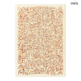 Szőnyeg – mozaik minta, narancs | ECO RUG PUMPKIN