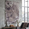 Teppich – Pariser Stadtplan-Muster, Grau-Beige | ECO RUG SPACE TRIP