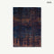 Szőnyeg – patinás minta, kék-rozsda | ECO RUG SUNSET BLUE