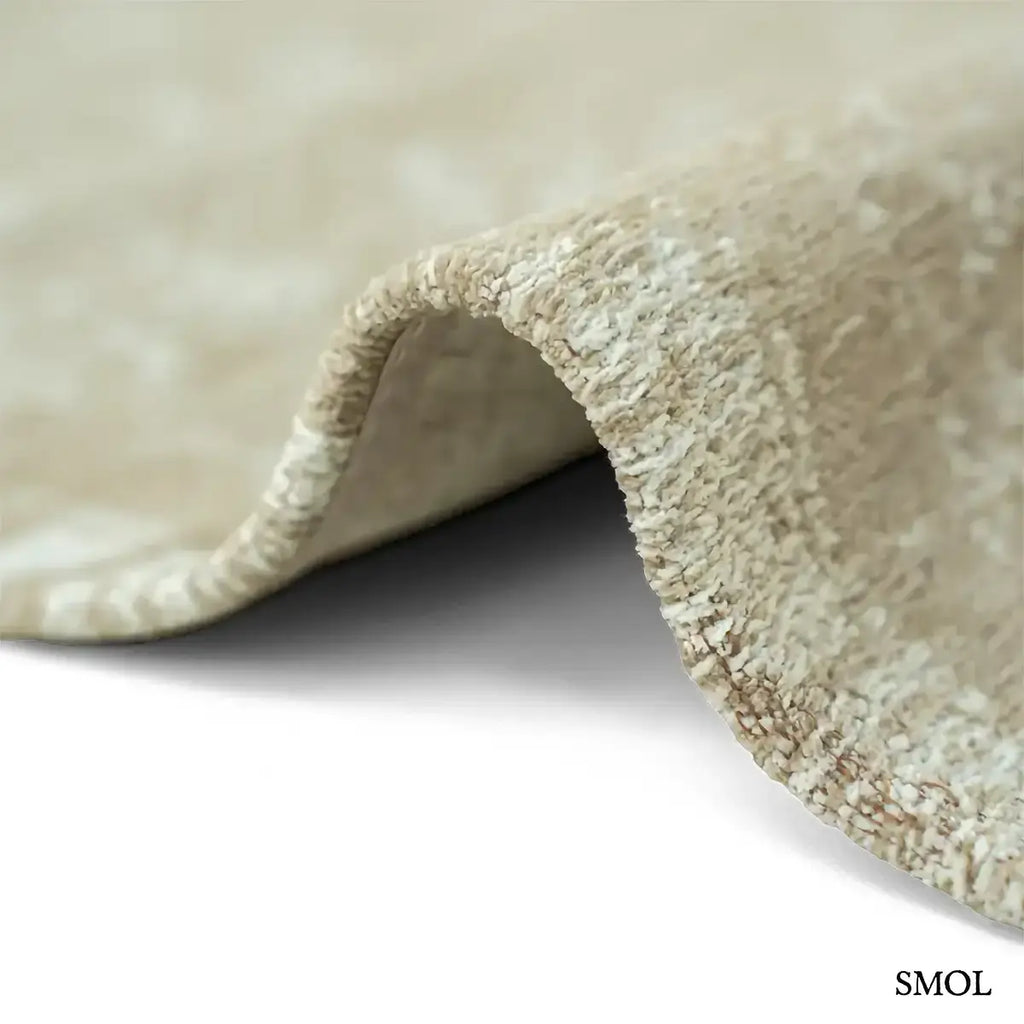 ECO RUG MILK CURRY bézs perzsa mintás szőnyeg, vastagság angyítva
