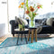 Szőnyeg – perzsa minta, türkiz | ECO RUG GREY TURQUOISE