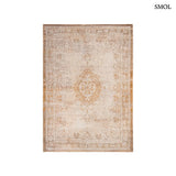 Teppich – persisches Muster, Grau-Orange | ECO RUG SALMON