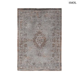Teppich – Persisches Muster, Grau-Braun | ECO RUG GREY EBONY