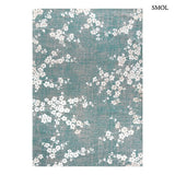Teppich – Sakura-Muster, Blau | ECO RUG LAKE BLUE