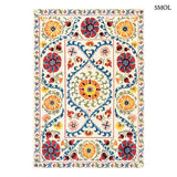 Rug – Suzani pattern, multicoloured | ECO RUG ORIGINE