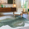 Szőnyeg – tintafolt minta, zöld | ECO RUG PALM GREEN