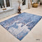 Szőnyeg – városkép minta, kék | ECO RUG CONDUCTIVE BLUE