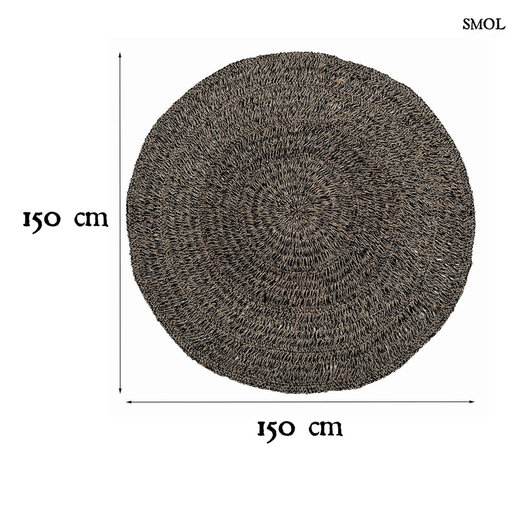 TANIA, tengerifű szőnyeg, ⌀150 cm - smol.hu