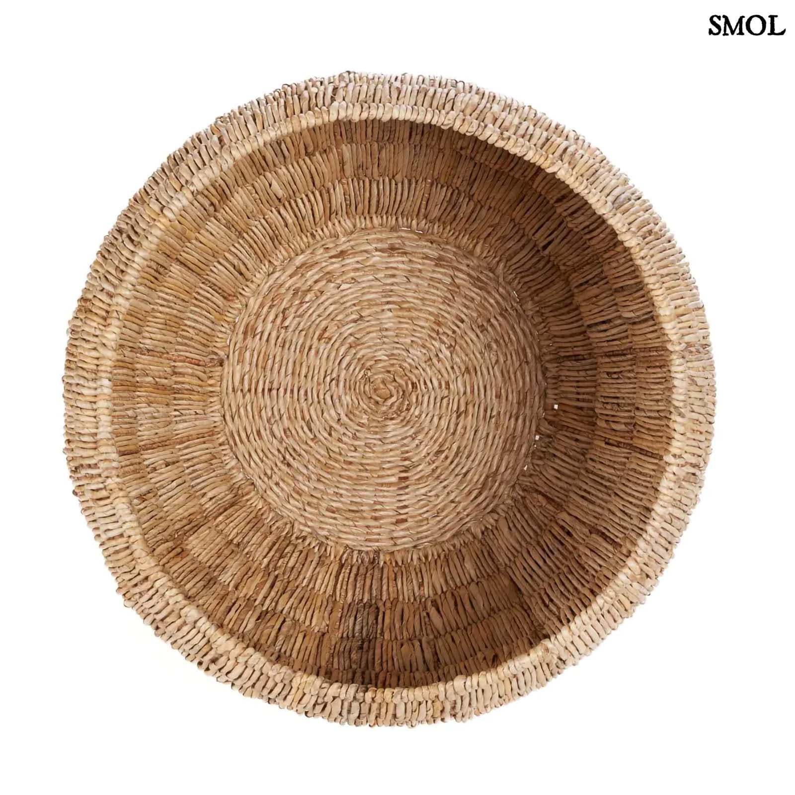 TATUM, banánlevél kosár, ⌀58 cm - smol.hu