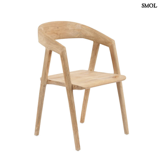 TELUK, teakfa étkezőszék, 83 cm - smol.hu