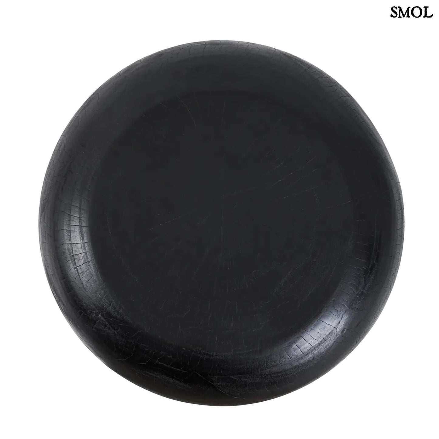 TUTUP, fekete, fa kisasztal, ⌀60 cm - smol.hu