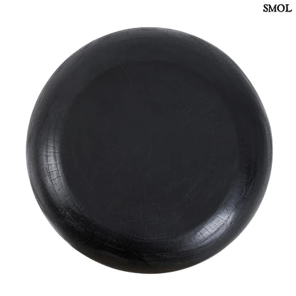 TUTUP, fekete, fa kisasztal, ⌀60 cm - smol.hu