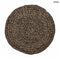 Seagrass Rug – Natural-Black, Round, 100 cm | SEAGRASS