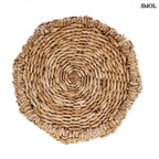 Természetes Banánlevél Kisasztal és Ülőke, 49 cm | DANNIH | SMOL - felülről