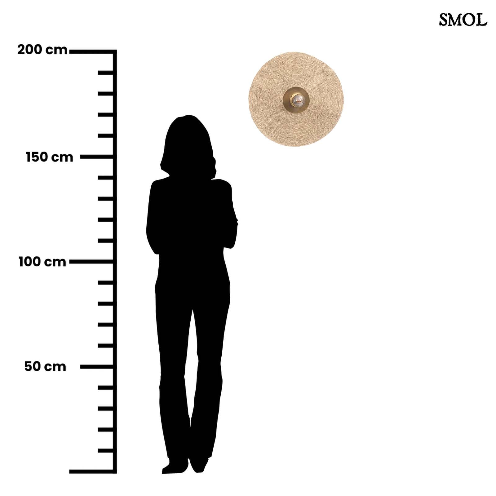 Természetes Falikar, 46 cm | GROOVE | SMOL - méretarányosan