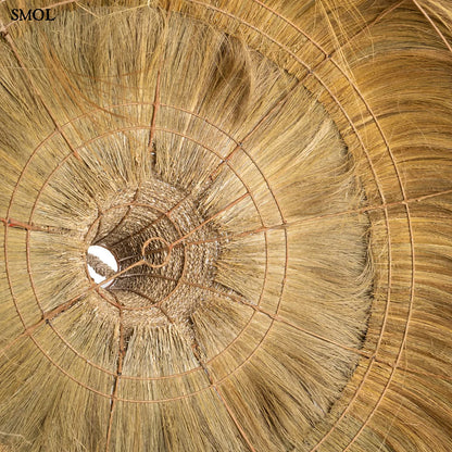 Természetes Függőlámpaernyő, ⌀100 cm | MAKIKI | SMOL - alulról