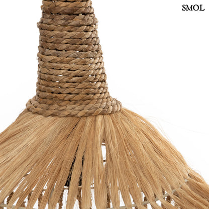Természetes Függőlámpaernyő, 70 cm | HIPPY | SMOL - felső fonat nagyítva