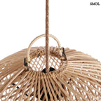 Természetes Rattan Függőlámpaernyő, ⌀30 cm | BUBBLE |SMOL - akasztó nagyítva