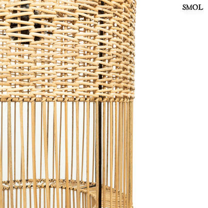 Természetes Rattan Függőlámpaernyő, 40 cm | COLONIAL | SMOL - oldalról nagyítva