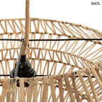 Természetes Rattan Függőlámpaernyő,49 cm | MAD MOISELLE | SMOL - felső rész nagyítva