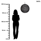 Természetes Rattan Függőlámpaernyő, ⌀50 cm | BUBBLE | SMOL - méretarányosan