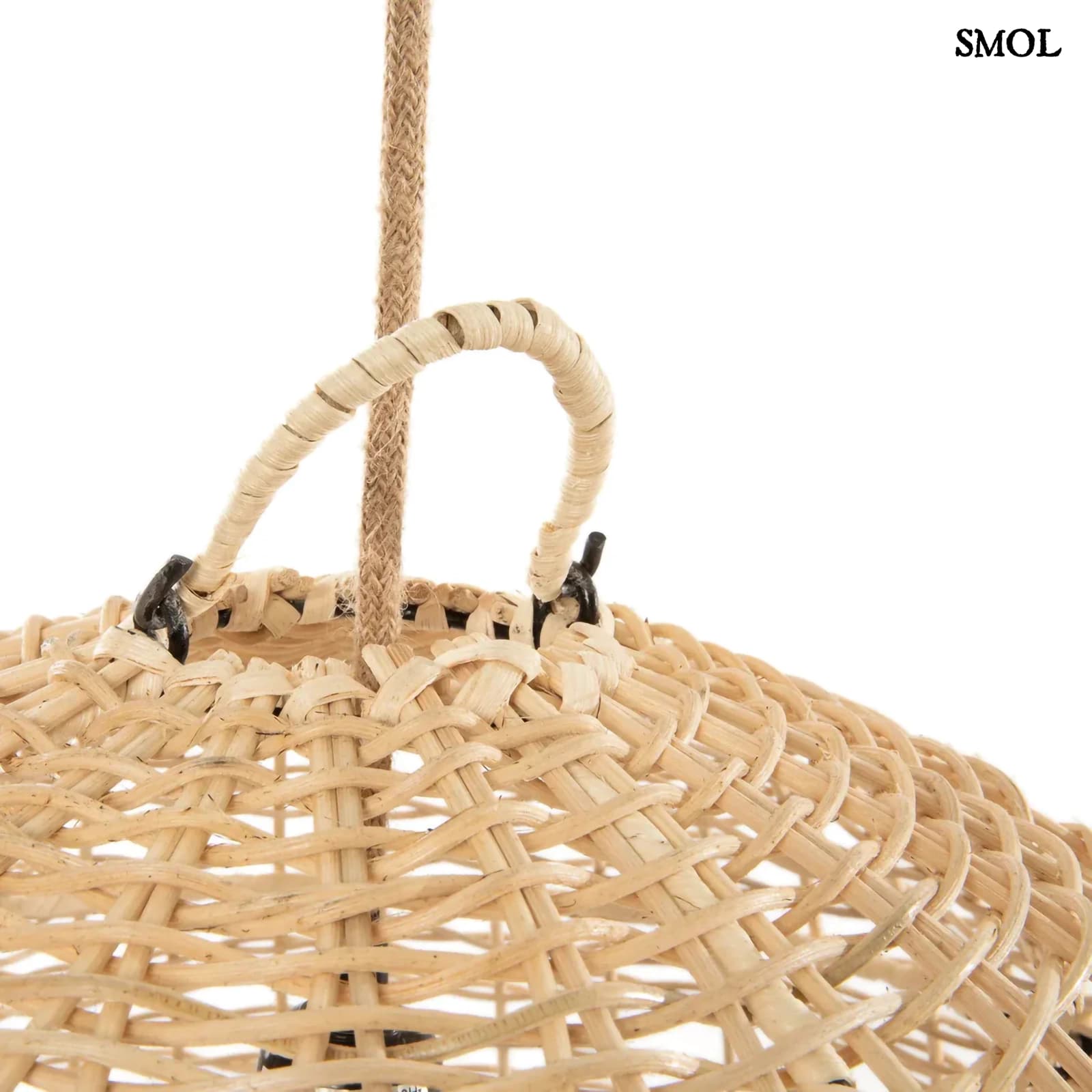 Természetes Rattan Függőlámpaernyő, 55 cm | AMALFI | SMOL - akasztó nagyítva