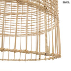 Természetes Rattan Függőlámpaernyő, 55 cm | AMALFI | SMOL - alsó rész nagyítva