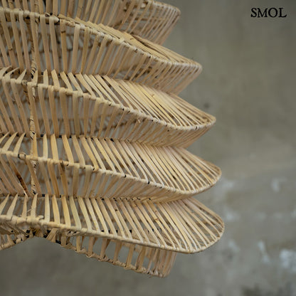 Természetes Rattan Függőlámpaernyő, 55 cm | GOOD VIBES | SMOL - oldalról nagyítva