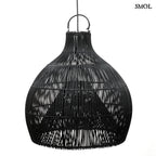 Természetes Rattan Függőlámpaernyő, 55 cm | LOBSTER | SMOL - fehér háttérrel