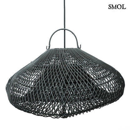 Természetes Rattan Függőlámpaernyő, ⌀60 cm | CLOUD | SMOL - rövidebb oldal