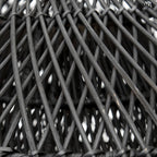 Természetes Rattan Függőlámpaernyő, ⌀60 cm | CLOUD | SMOL - rattan nagyítva