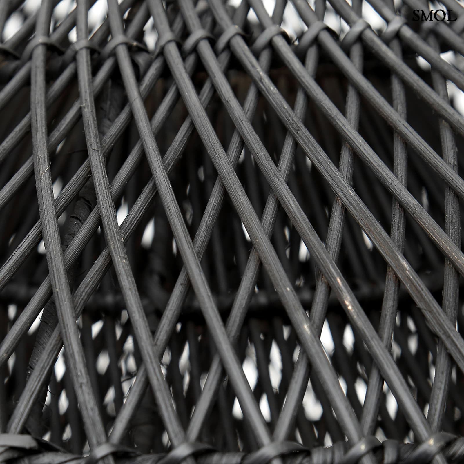 Természetes Rattan Függőlámpaernyő, ⌀60 cm | CLOUD | SMOL - rattan nagyítva