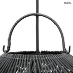 Természetes Rattan Függőlámpaernyő, ⌀60 cm | CLOUD | SMOL - akasztó nagyítva