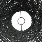 Természetes Rattan Függőlámpaernyő, ⌀60 cm | CLOUD | SMOL - alulról