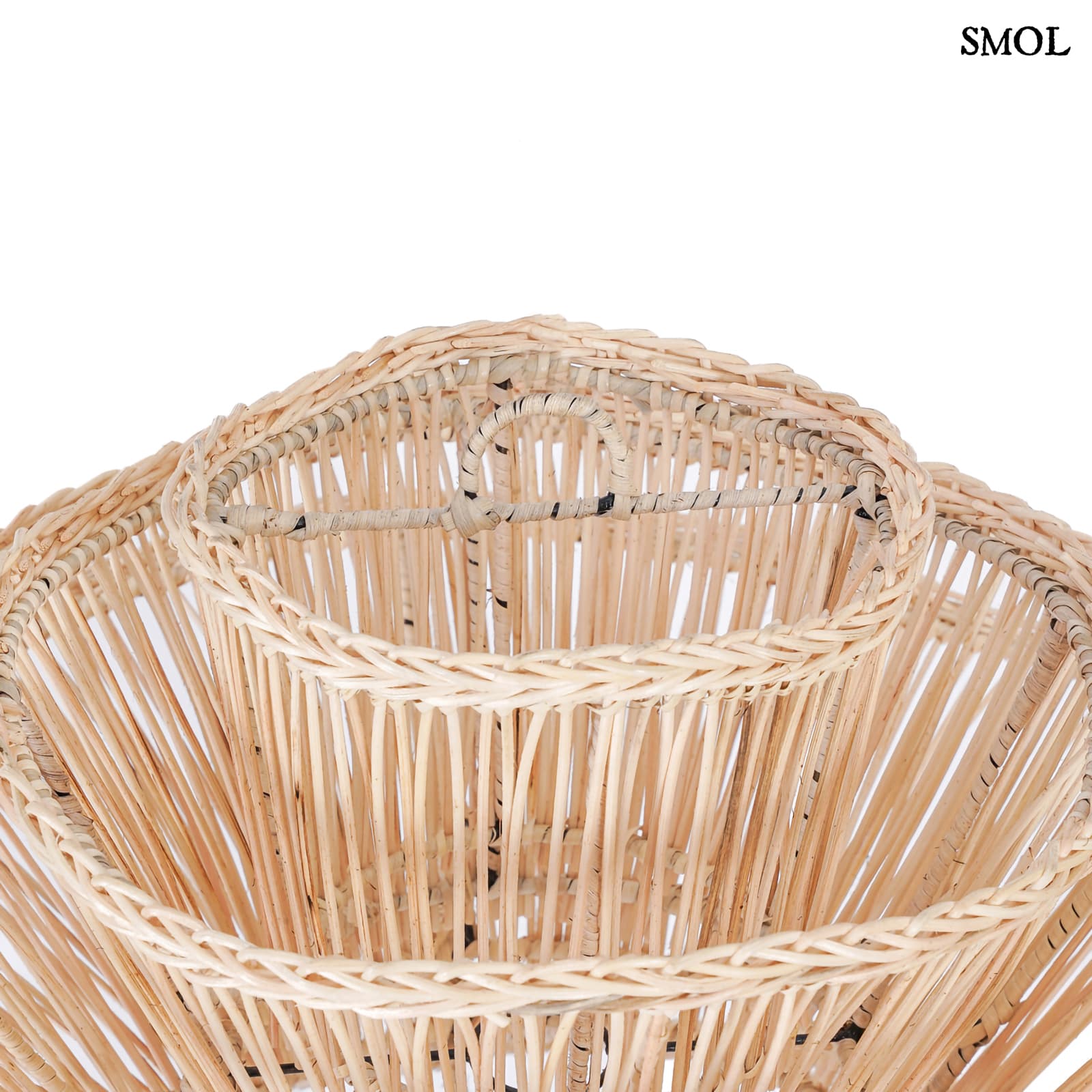 Természetes Rattan Függőlámpaernyő, 63 cm | SHIITAKE | SMOL -akasztó nagyítva