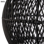 Természetes Rattan Függőlámpaernyő, ⌀30 cm | BUBBLE | SMOL - oldalról nagyítva