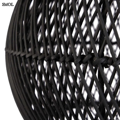 Természetes Rattan Függőlámpaernyő, ⌀30 cm | BUBBLE | SMOL - oldalról nagyítva